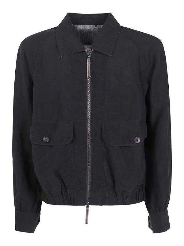 ZIGGY CHEN: giacche casual - Giacca da aviatore corta