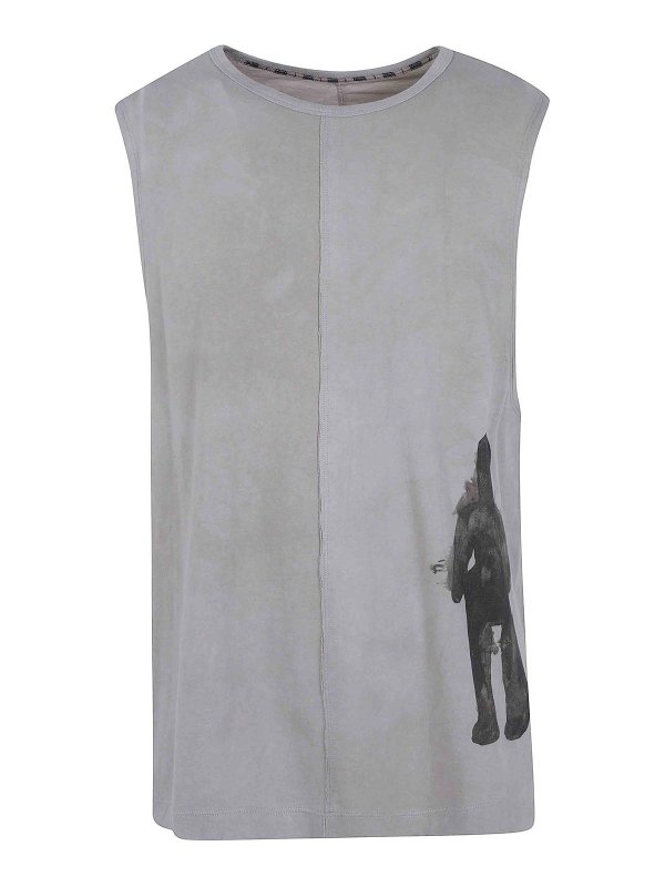 ZIGGY CHEN: Tops & Débardeurs - Top - Gris