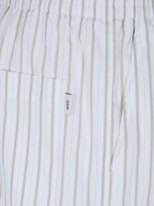 The Best Shops AMI PARIS: Trousers Shorts - Elasticated Shorts