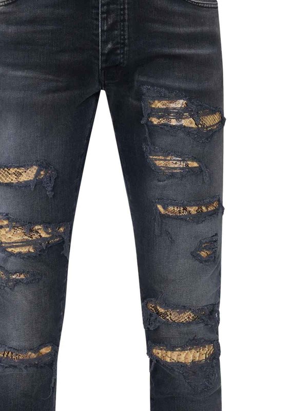The Best Shops AMIRI: Jeans pitillos - Vaqueros Pitillos - Negro