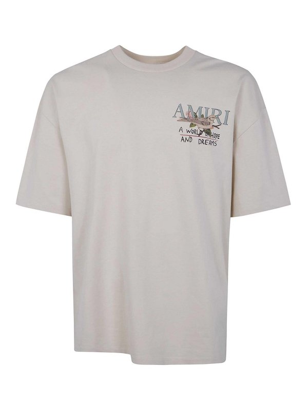 AMIRI: T-shirts - T-Shirt - Weiß