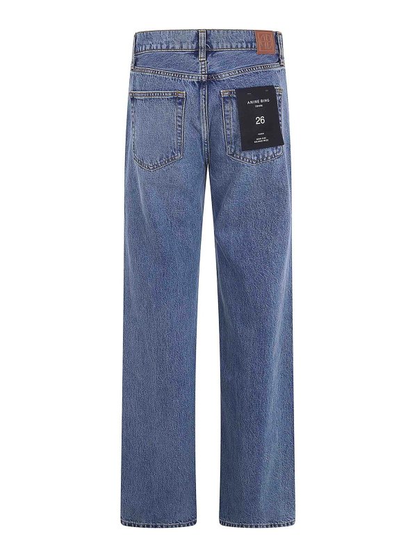 ANINE BING: Jeans Rectos online - Vaqueros Rectos - Azul