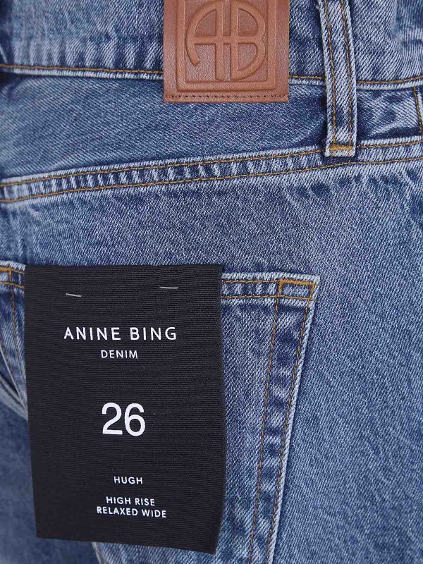 The Best Shops ANINE BING: Jeans Rectos - Vaqueros Rectos - Azul