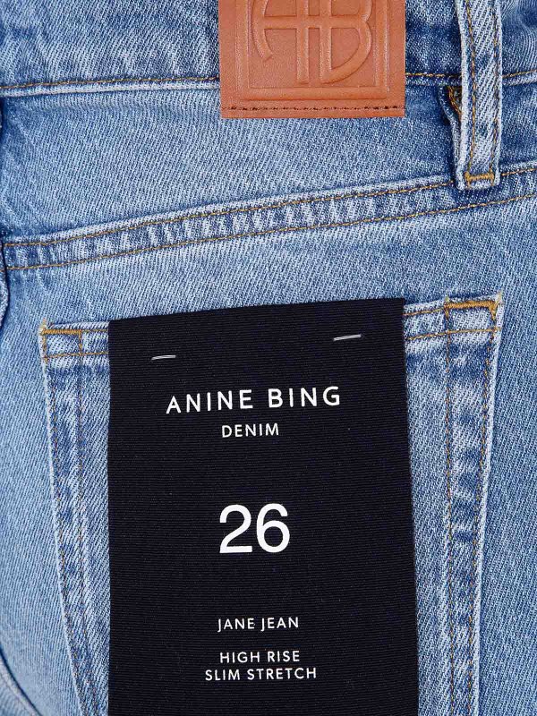 The Best Shops ANINE BING: jeans dritti, a sigaretta - JaneJeans