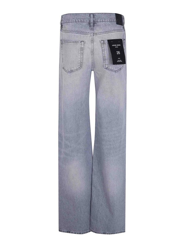 ANINE BING: Jeans Rectos online - Vaqueros Rectos - Gris