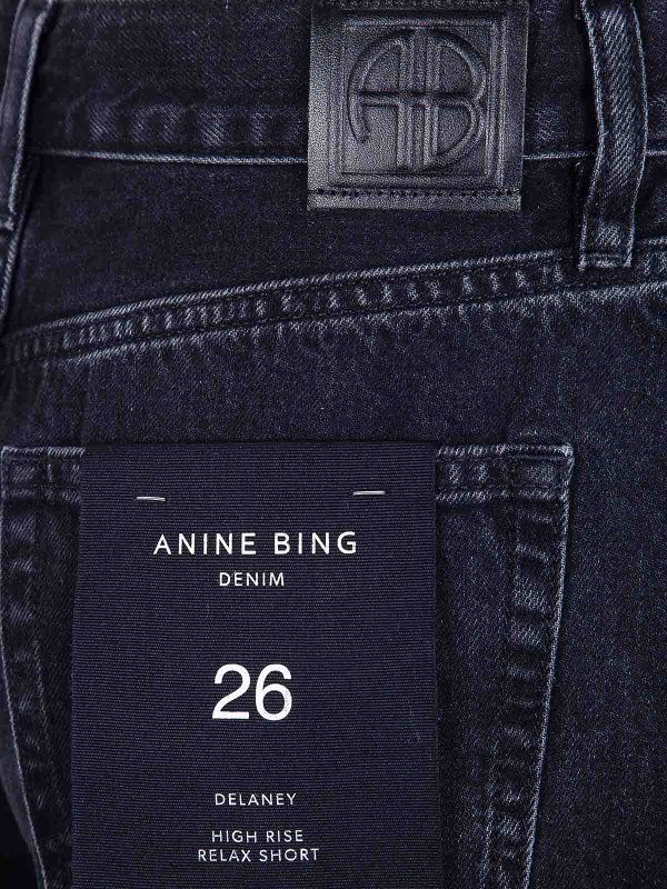 The Best Shops ANINE BING: トラウザーショーツ - ショートパンツ - 黒