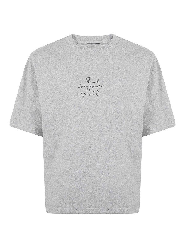 AXEL ARIGATO: T-shirts - T-Shirt - Grau