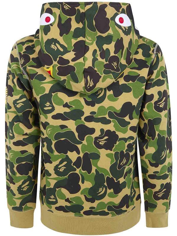 The Best Shops BAPE: Sweatshirts und Pullover - Sweatshirt - Grün
