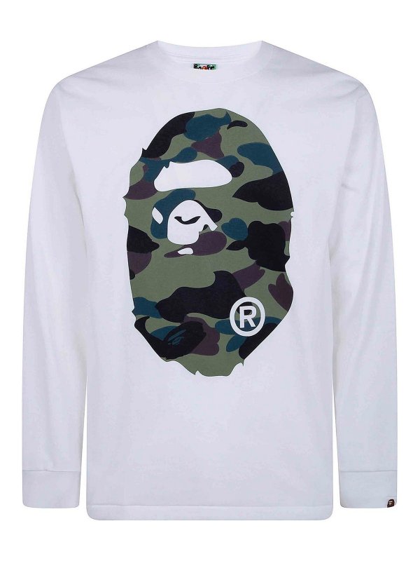 BAPE: Camisetas - Camiseta - Blanco