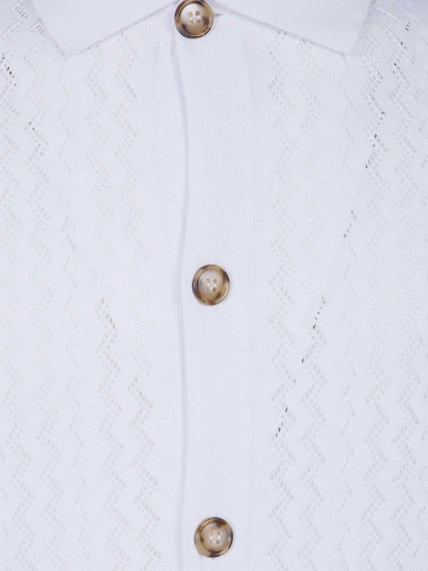 The Best Shops BARBA: camicie - Camicia Disegnata In Cotone
