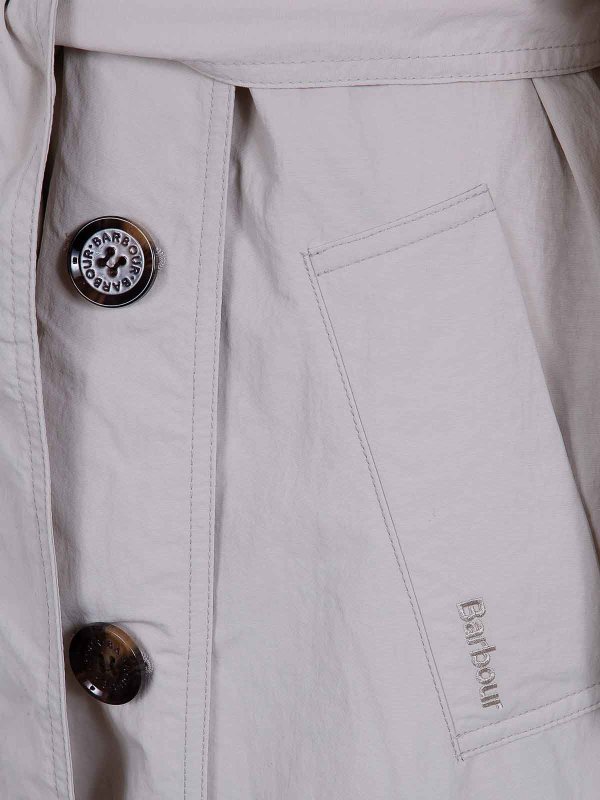 The Best Shops BARBOUR: trench coats - Layla Trench Showerproof Jacket