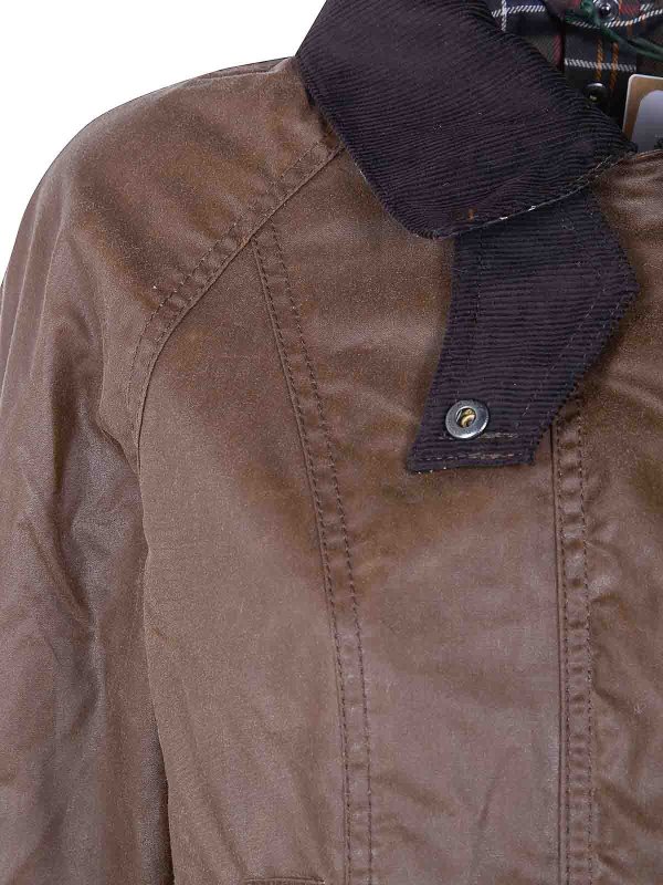 Giacca in cera Beadnell shop online: BARBOUR