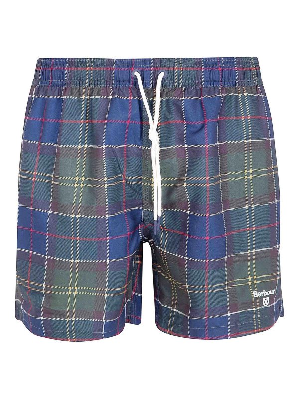 BARBOUR: Hosen Shorts - Shorts - Grün