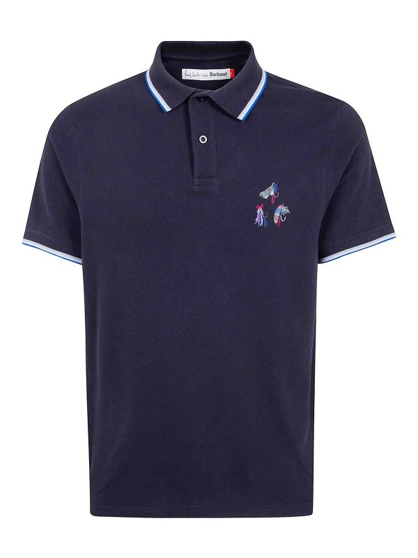BARBOUR: Poloshirts - Poloshirt - Blau