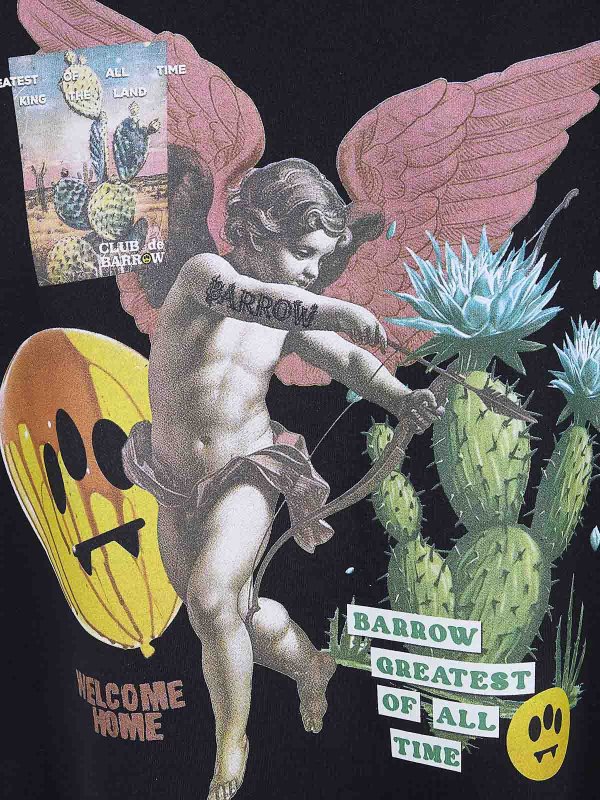 The Best Shops BARROW: T-shirts - T-Shirt - Schwarz
