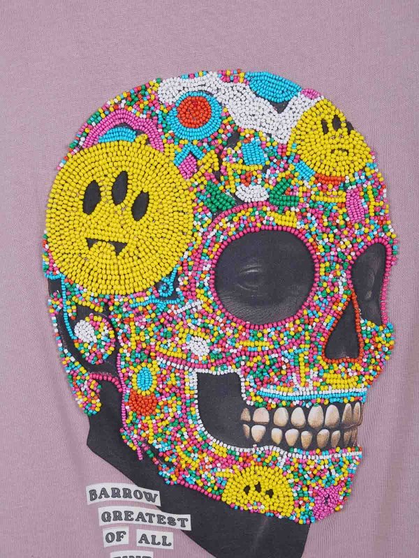 The Best Shops BARROW: T-shirts - T-Shirt - Rosa