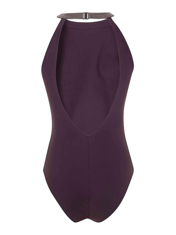 BRUNELLO CUCINELLI: Badeanzüge online - Badeanzug - Braun