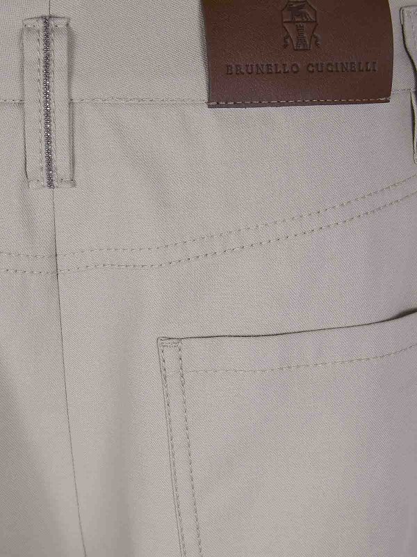 The Best Shops BRUNELLO CUCINELLI: カジュアルトラウザー - カジュアルパンツ - ヌードカラー