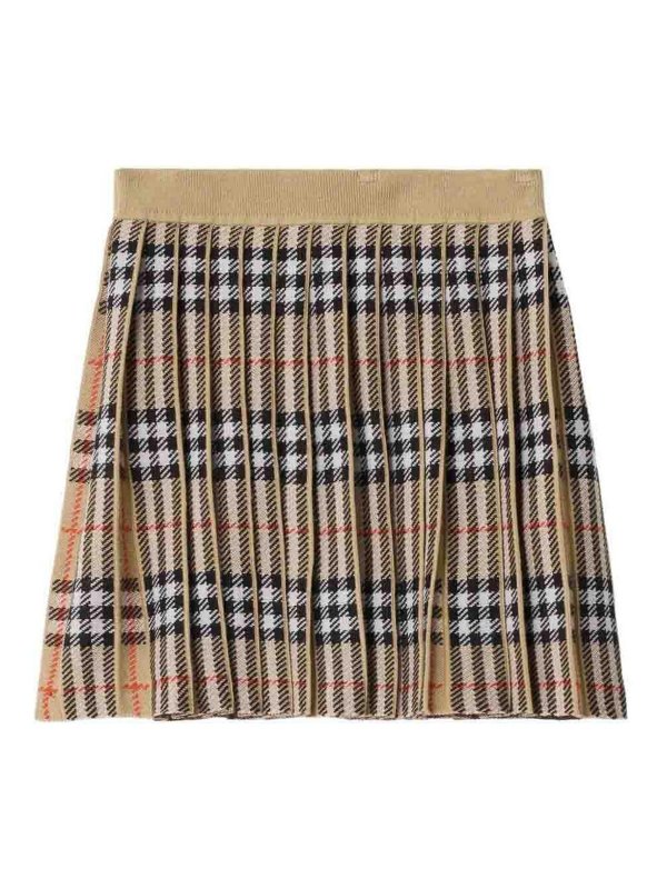 BURBERRY: Knee length skirts & Midi online - Philomena Chk
