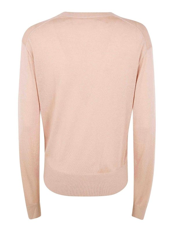 BY MALENE BIRGER: Strickpullover mit Rundhalsausschnitt online - Rundhalspullover - Rosa