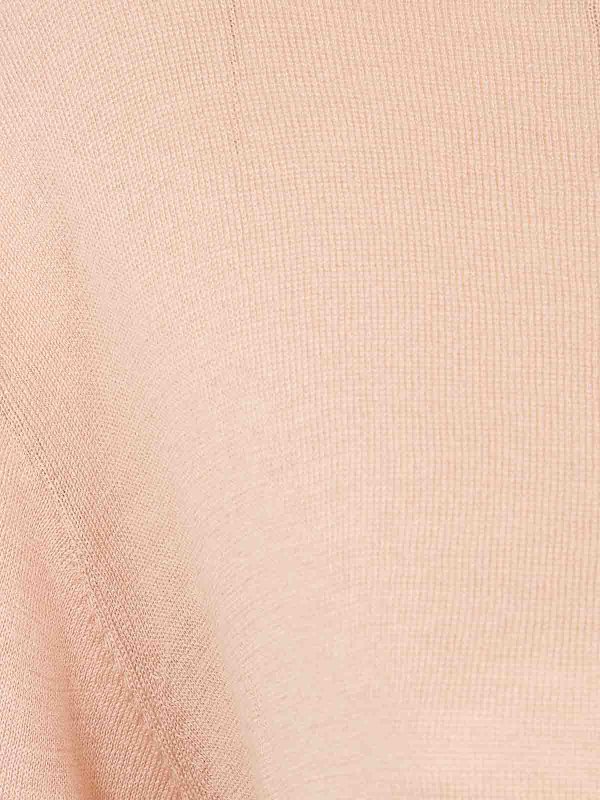 The Best Shops BY MALENE BIRGER: Strickpullover mit Rundhalsausschnitt - Rundhalspullover - Rosa