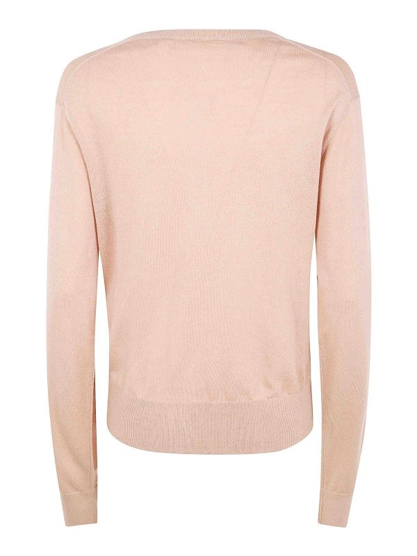BY MALENE BIRGER: Strickpullover mit Rundhalsausschnitt online - Rundhalspullover - Rosa