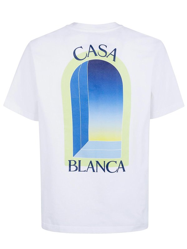 The Best Shops CASABLANCA: T-shirts - T-Shirt - Weiß