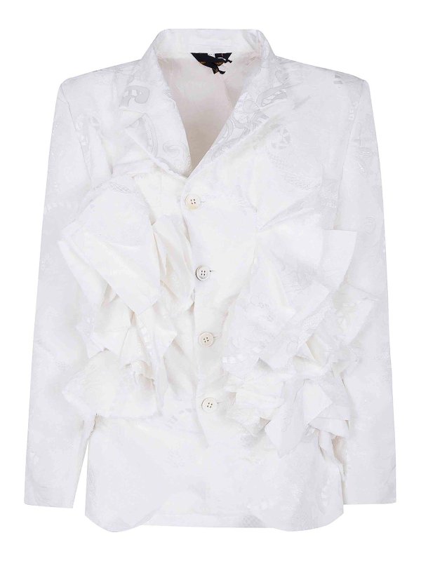 COMME DES GARCONS: casual jackets - Embroidered Jacket
