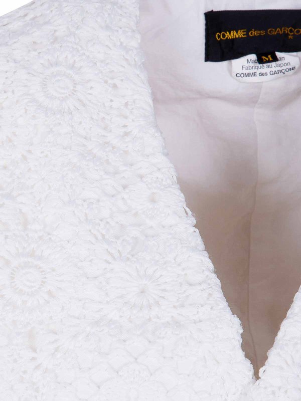 The Best Shops COMME DES GARCONS: Westen - Weste - Weiß