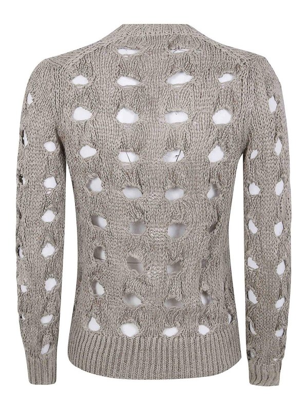 COMME DES GARCONS: Cardigans online - Cardigan - Nude