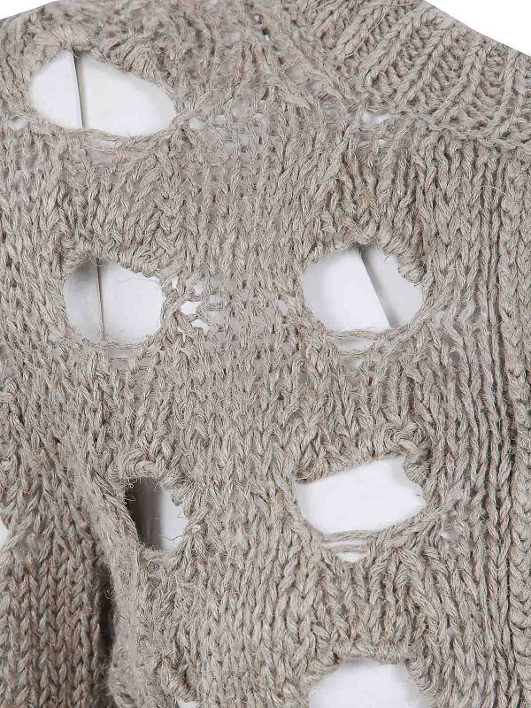 The Best Shops COMME DES GARCONS: Cardigans - Cardigan - Nude
