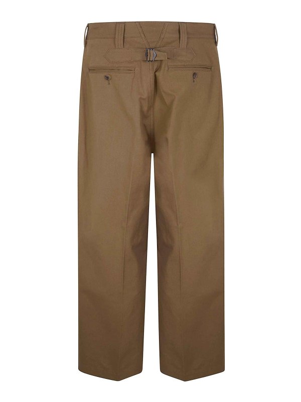 COMME DES GARÇONS HOMMES PLUS: ストレートジーンズ online - ストレートジーンズ - ブラウン
