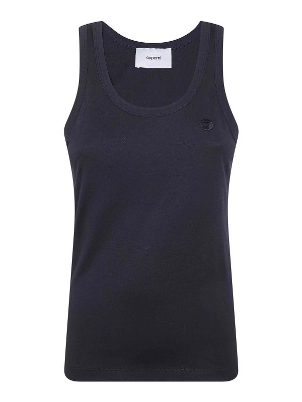 COPERNI: Tops y camisetas sin mangas - Top - Negro