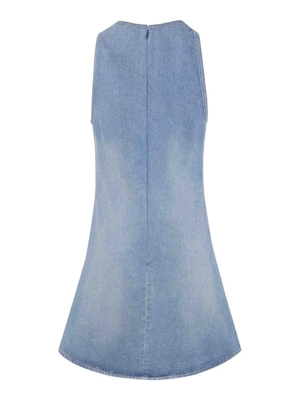 Courreges: Robes courtes online - Robe Courte - Bleu