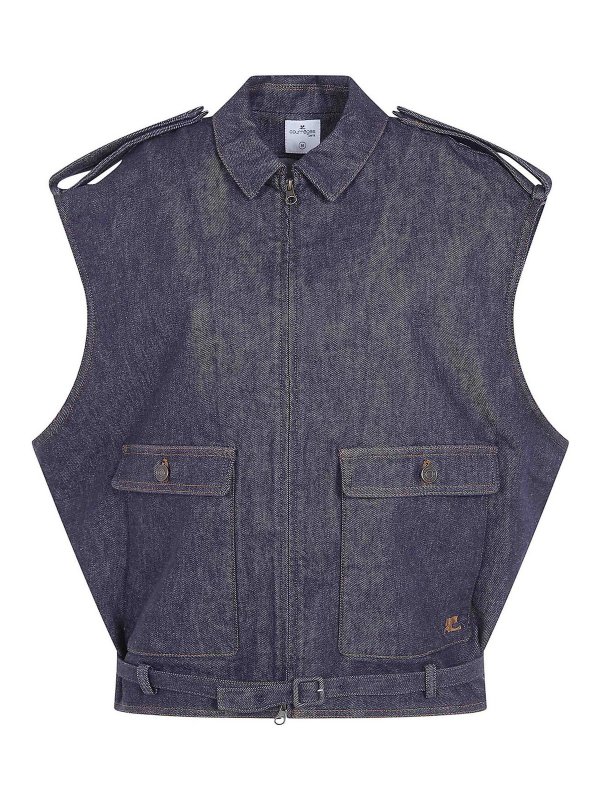 Courreges: Bombers - Bomber - Gris