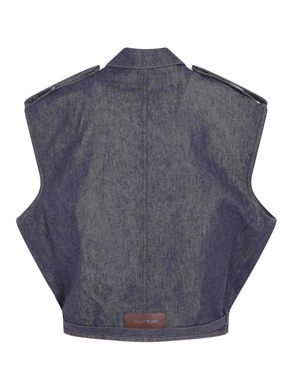 Courreges: Bombers online - Bomber - Gris