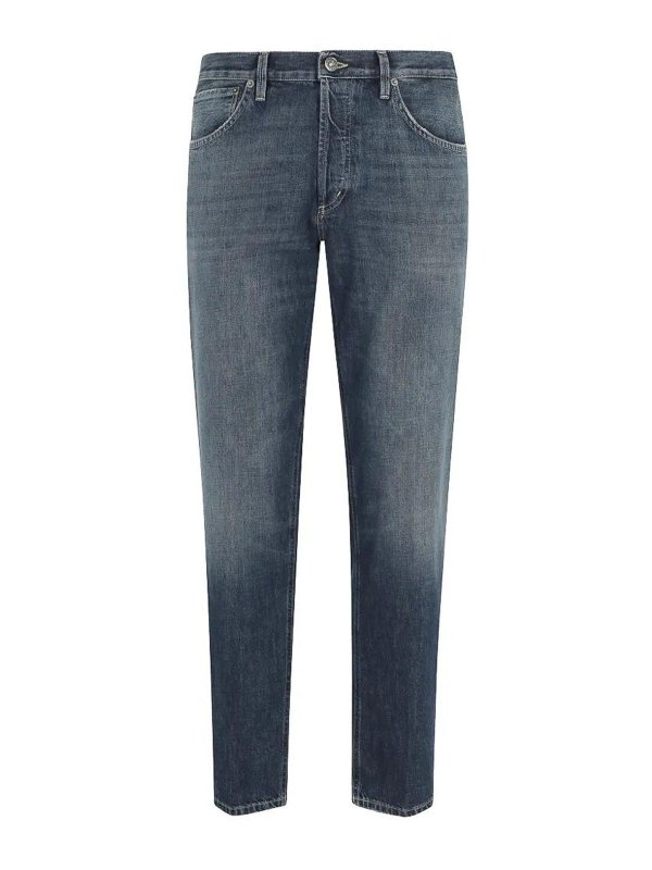 DONDUP: straight leg jeans - 5 Pockets  Jeans