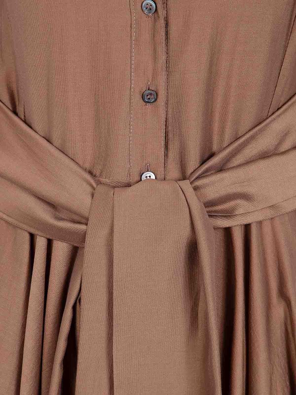 The Best Shops DRHOPE: Maxi robe - Maxi Robe - Marron