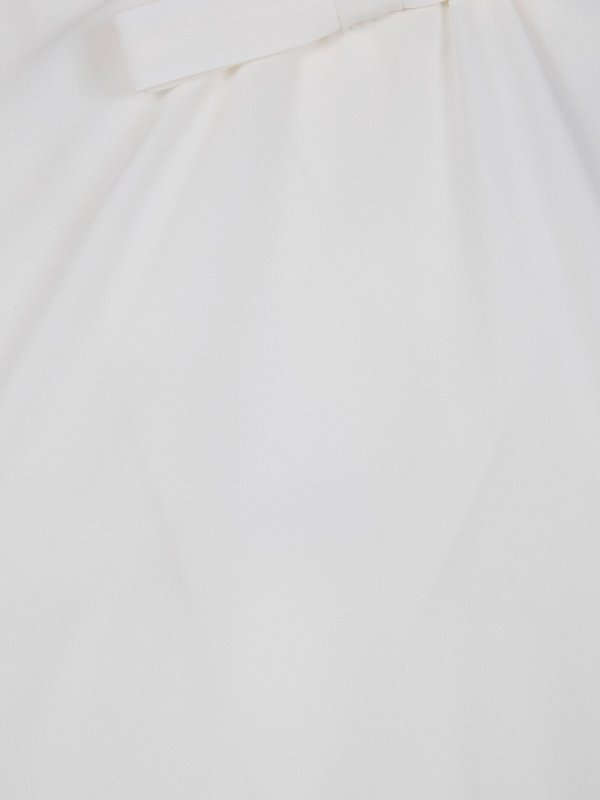 The Best Shops DRHOPE: blouses - Silk Blend Bow Blouse