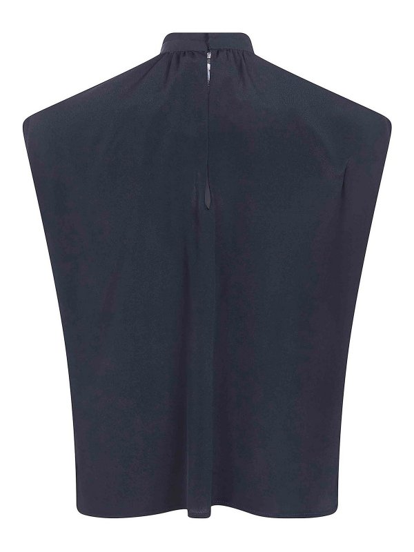 DRHOPE: blouses online - Silk Blend Bow Blouse
