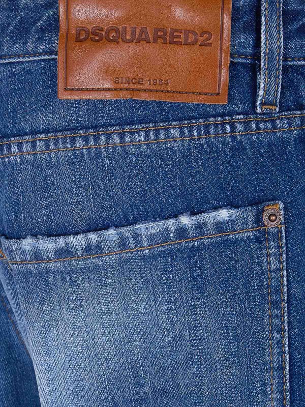 The Best Shops DSQUARED2: Schlagjeans - Schlagjeans - Blau
