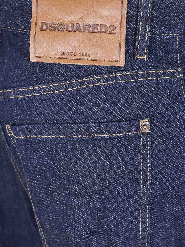 The Best Shops DSQUARED2: Jeans à jambe droite - Jean Droit - Bleu
