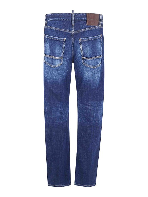 DSQUARED2: flared jeans online - Loose Twisted Jeans