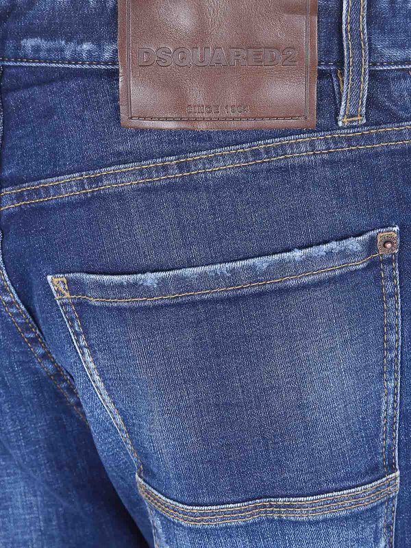 The Best Shops DSQUARED2: flared jeans - Loose Twisted Jeans
