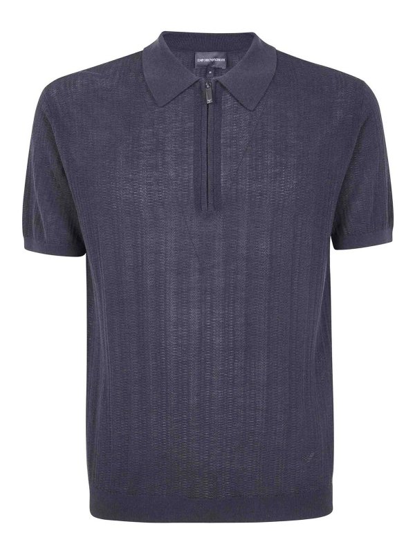EMPORIO ARMANI: クルーネック - クルーネック - グレー