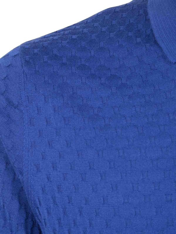 The Best Shops FILIPPO DE LAURENTIIS: ポロシャツ - ポロシャツ - ブルー