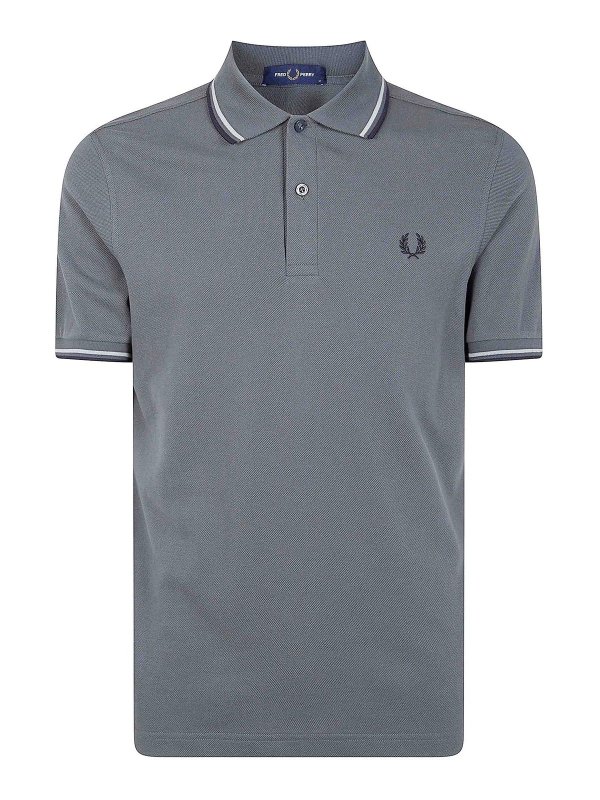 FRED PERRY: Poloshirts - Poloshirt - Grün