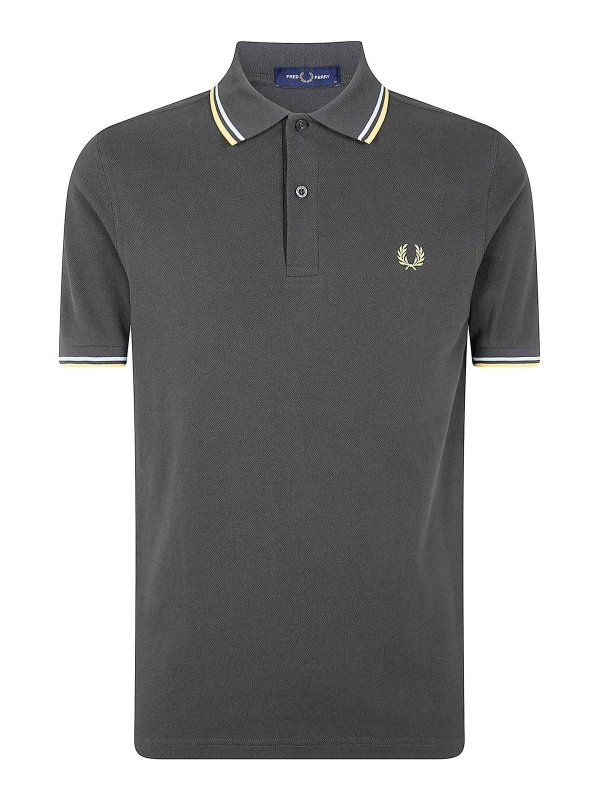 FRED PERRY: Poloshirts - Poloshirt - Grün