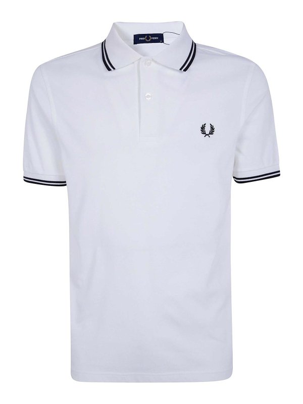 FRED PERRY: ポロシャツ - ポロシャツ - 白