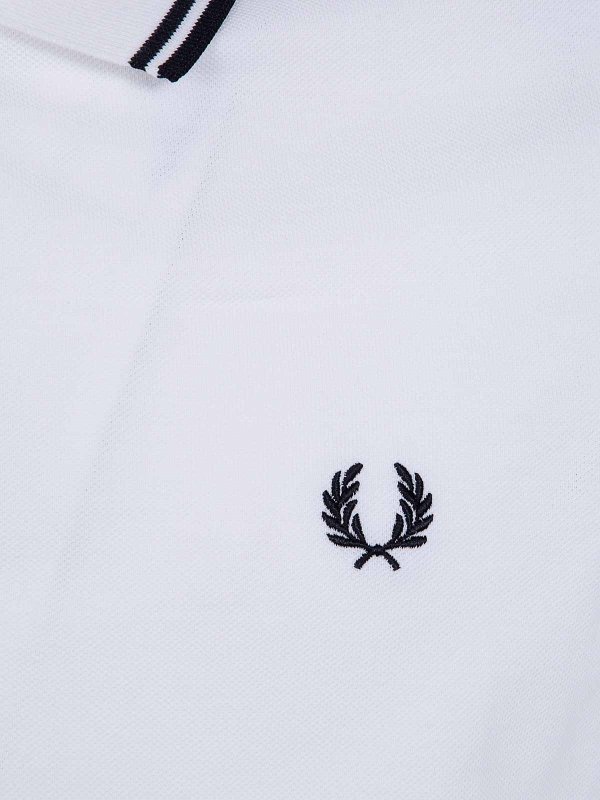 The Best Shops FRED PERRY: ポロシャツ - ポロシャツ - 白